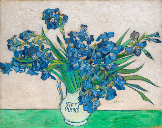 Irises - 1890 by Vincent van Gogh