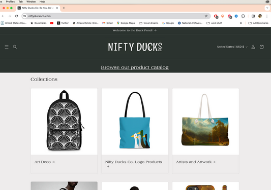 What's New at Nifty Ducks Co.? Dive Into Our Site's Exciting Updates!