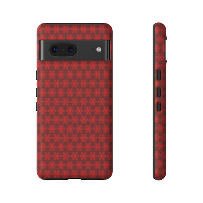 Red V Star Pattern - Tough Cases