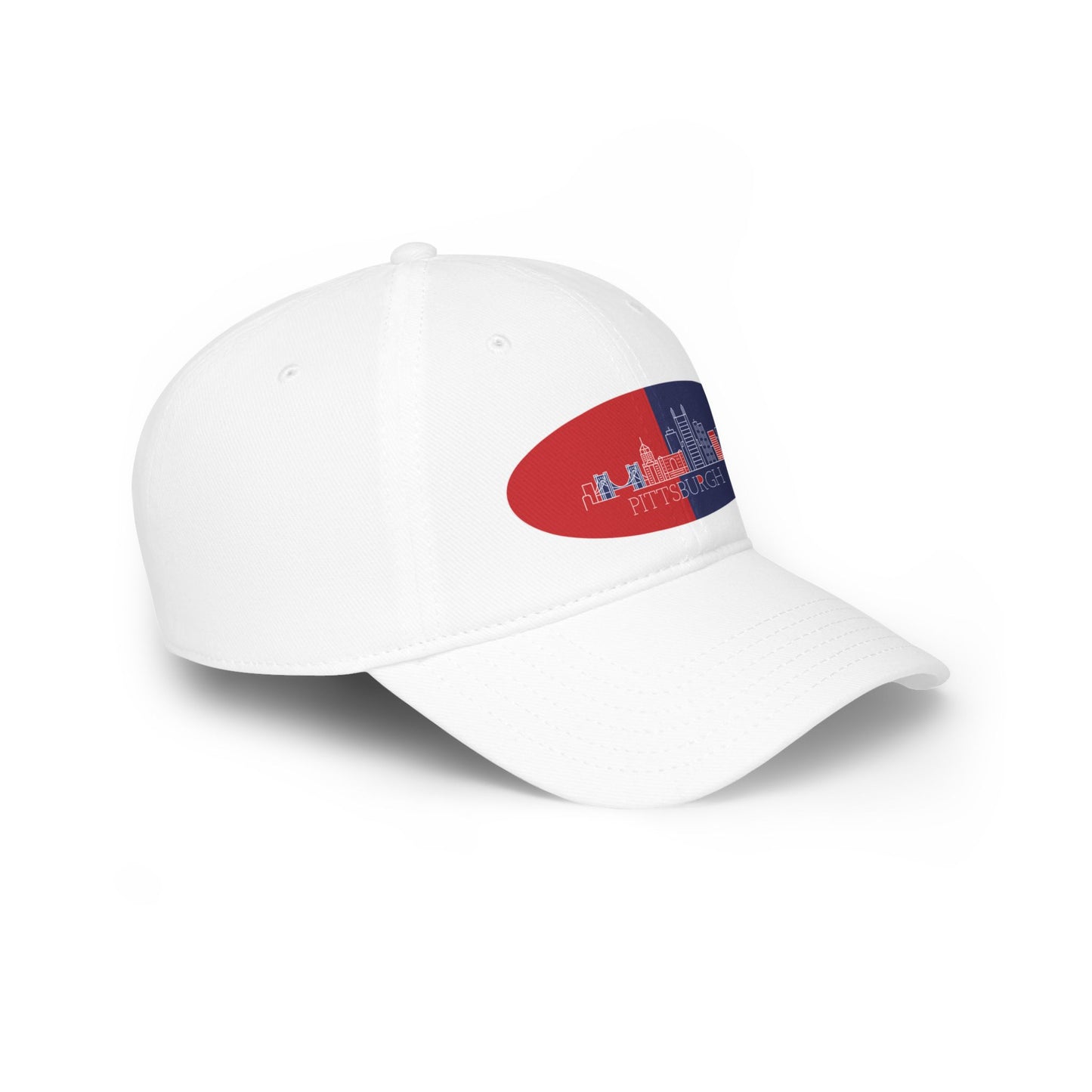 Pittsburgh - Red White and Blue City series - Low Profile Baseball Cap