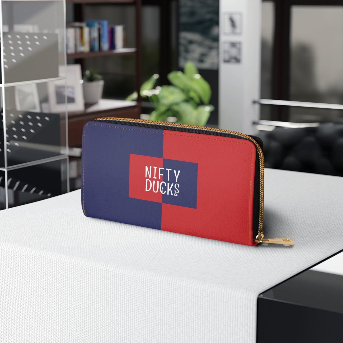 Pittsburgh - Red White and Blue City series - Zipper Wallet