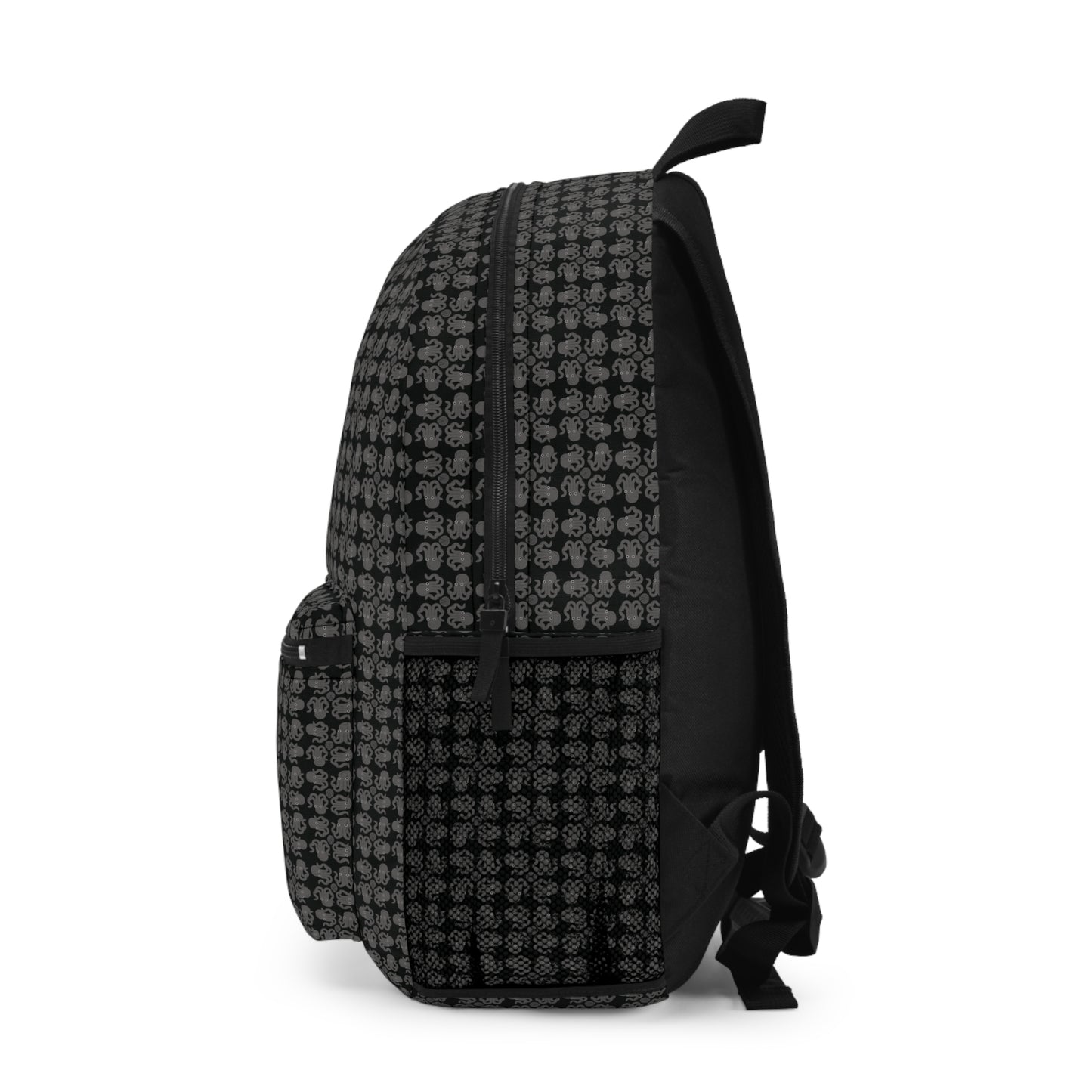 Octopie - Gray - Black 000000 - Backpack