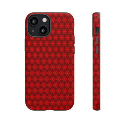 Red V Star Pattern - Tough Cases