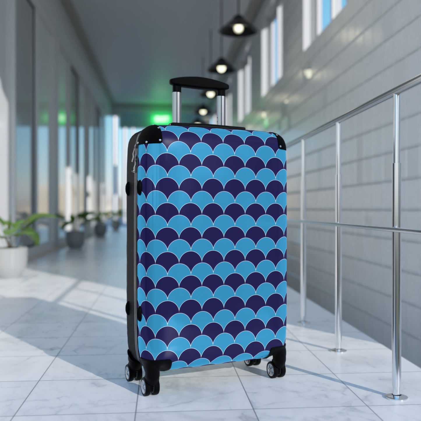 Blue Fans - Suitcase