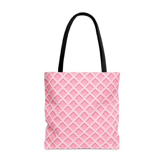 Pink Waffle - Tote Bag