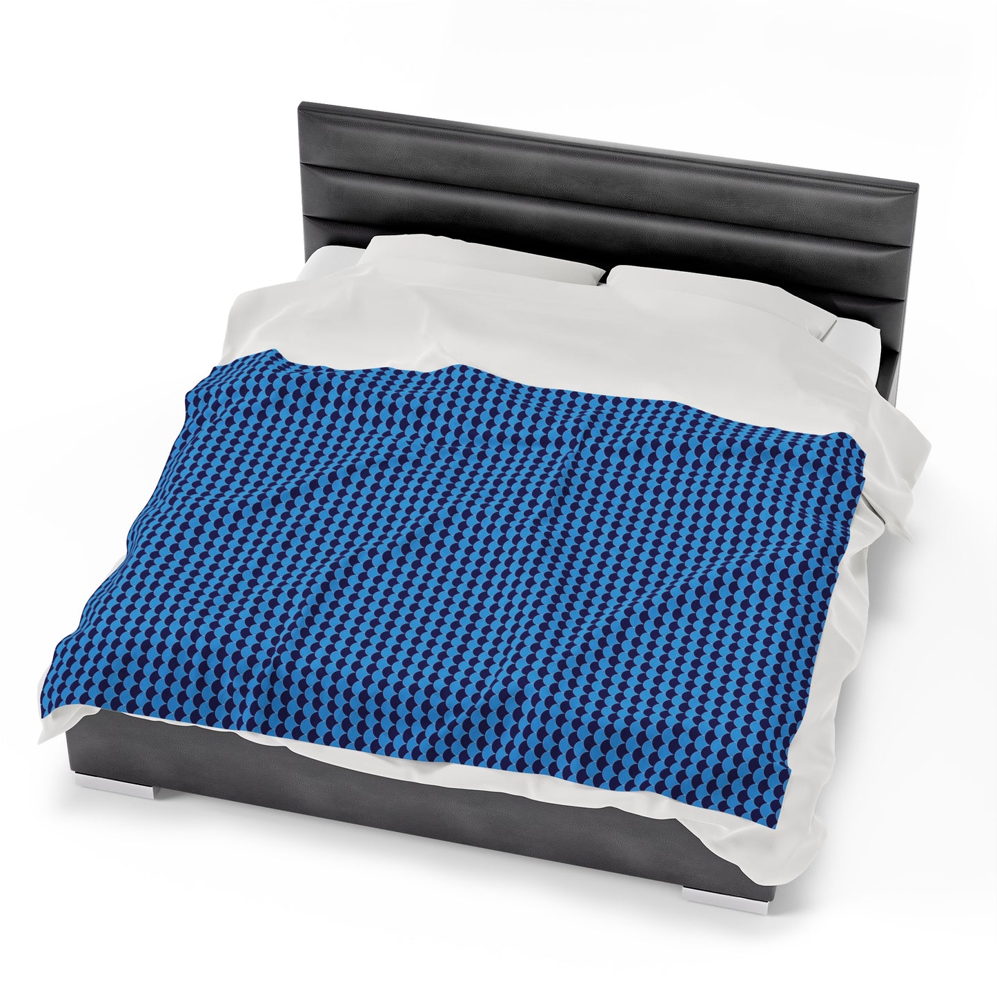 Blue Fana - Velveteen Plush Blanket