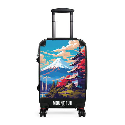 Mount Fuji - Japan - Black 000000 - Suitcase