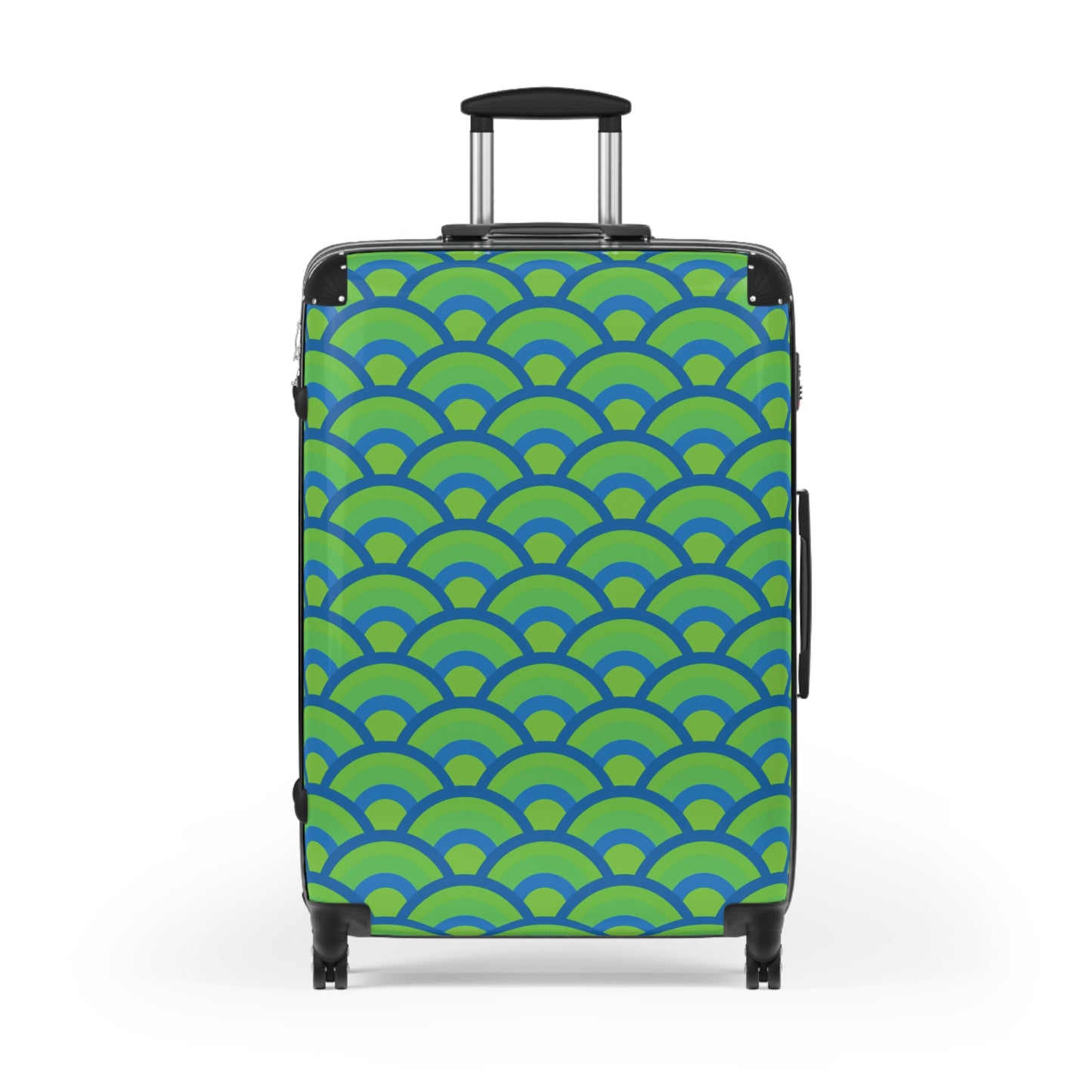 Green and Blue Sunrise - Suitcases