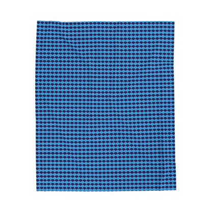 Blue Fana - Velveteen Plush Blanket