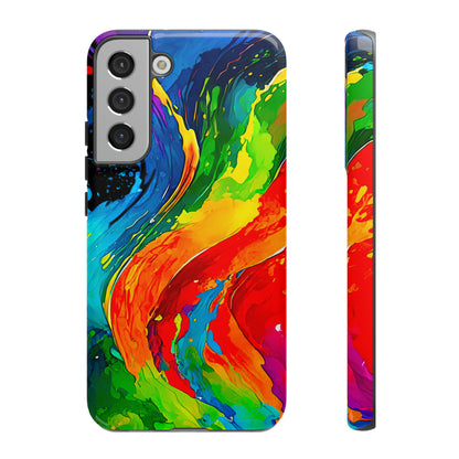 Color Splash - Black 000000 - Tough Cases