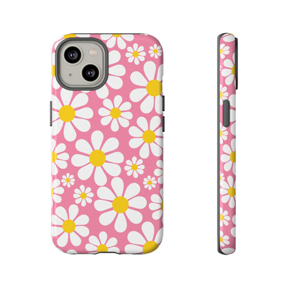 Daisies - Baby Doll Pink F88CAE- Tough Cases