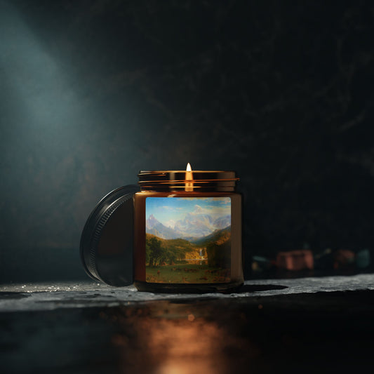 Albert Bierstadt - The Rocky Mountains - Lander's Peak - Scented Soy Candle