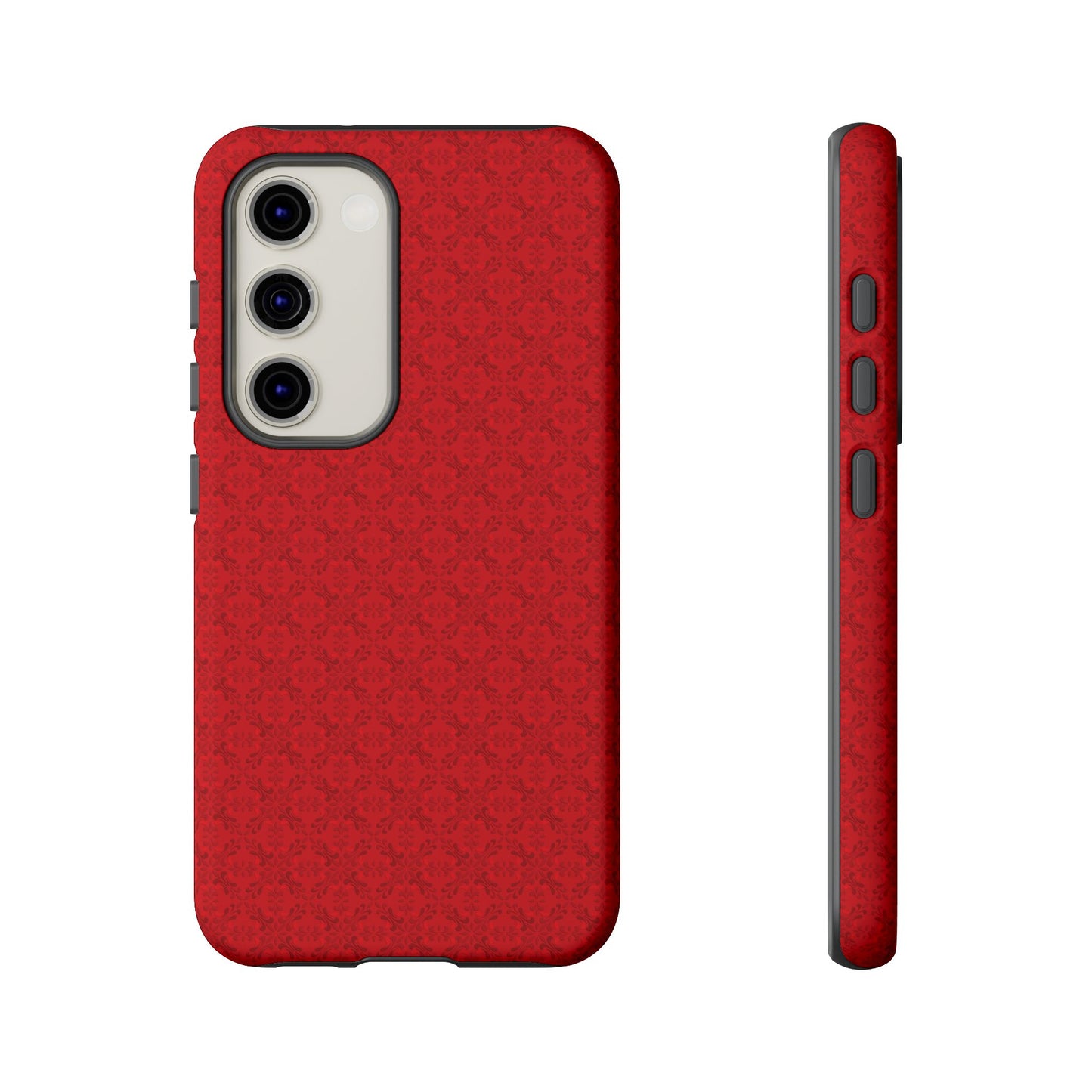 Vibrant Kaleidoscope - Red - Scarlet - Tough Cases