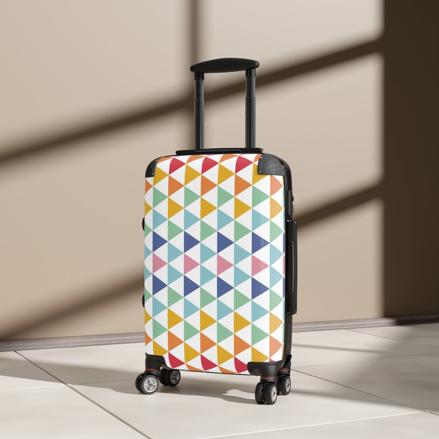 Colorful Triangles - Suitcase