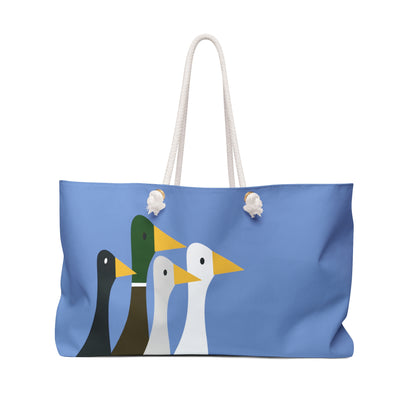 Nifty Ducks Co. - Fennel Flower 74a6ff - Weekender Bag