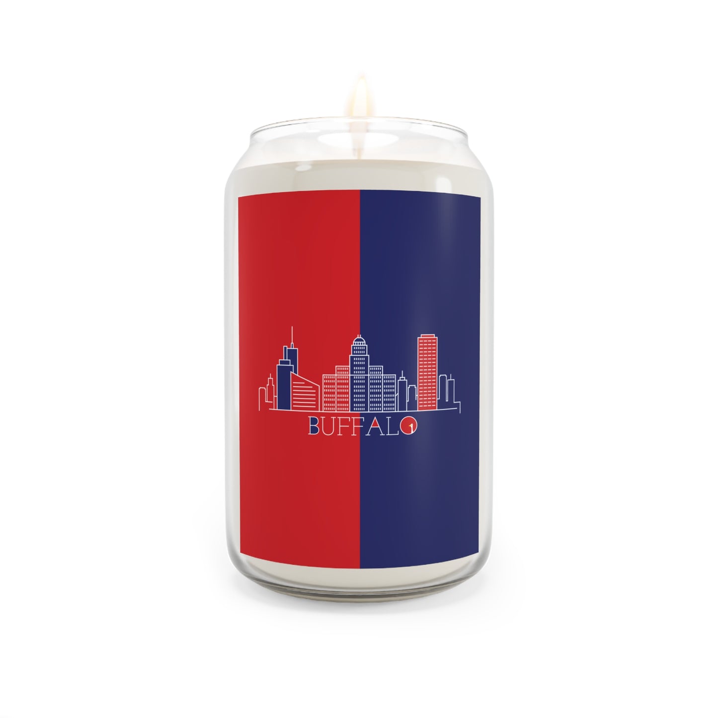 Buffalo - Red White and Blue City series - Scented Candle, 13.75oz