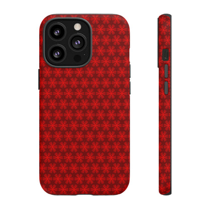 Red V Star Pattern - Tough Cases