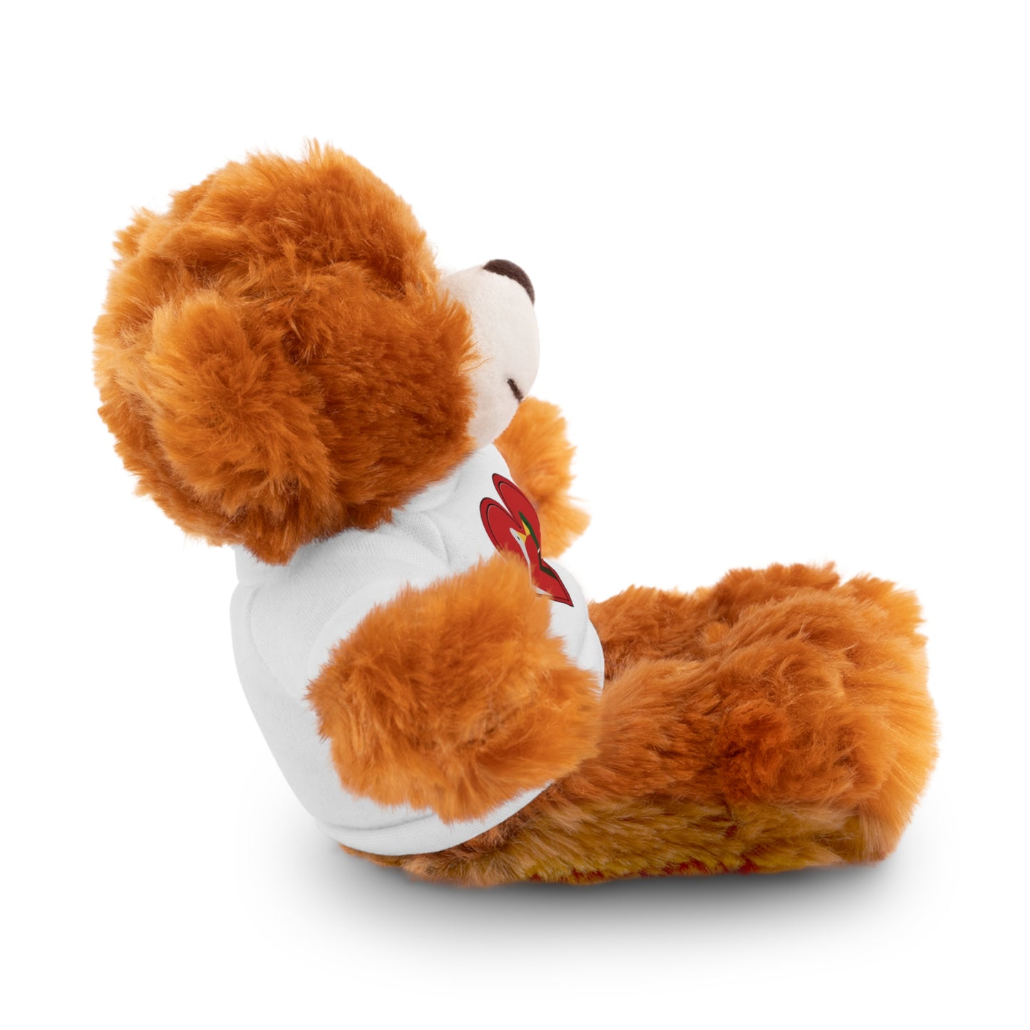 Ducks kissing in a Heart - Stuffed Animals with Tee