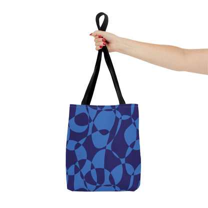 Sapphire Swirl - Azure - Tote Bag