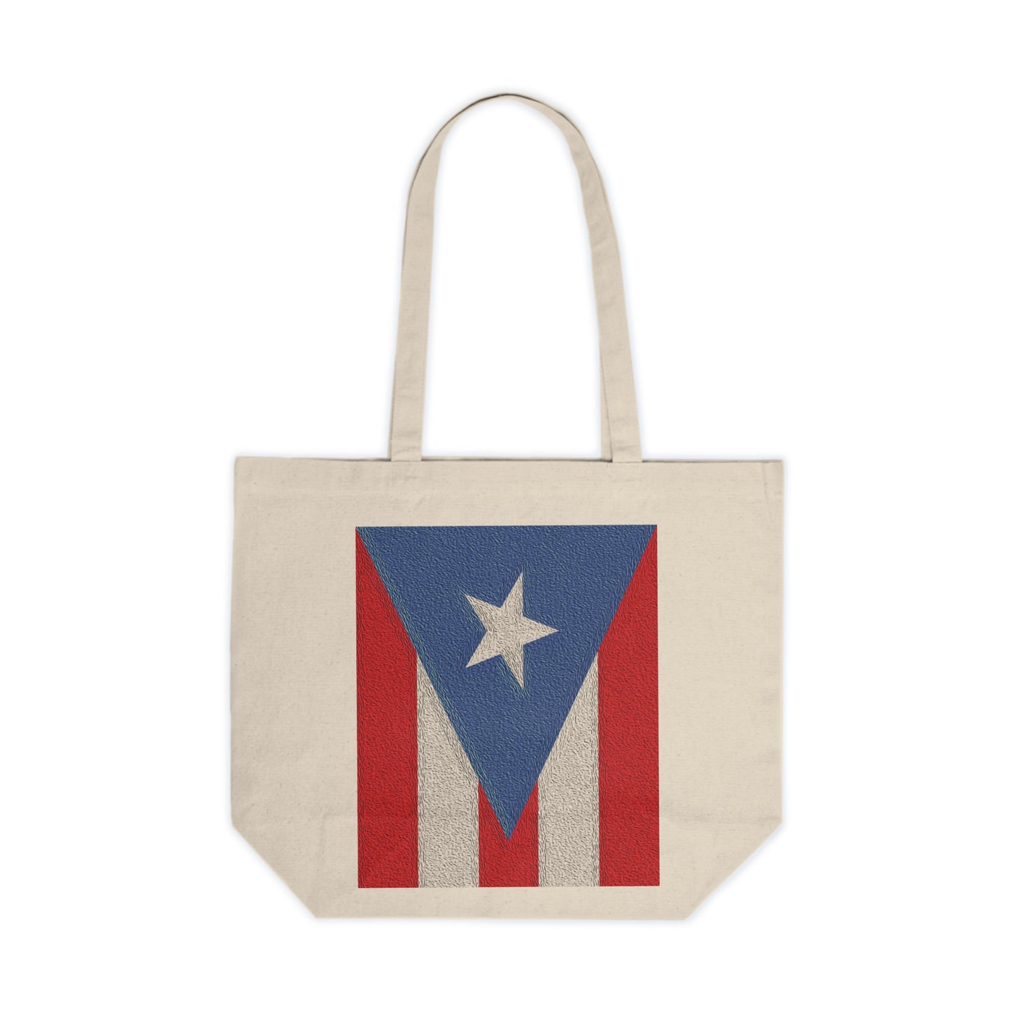 Celebrate Puerto Rico - Canvas Shopping Tote