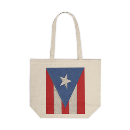 Celebrate Puerto Rico - Canvas Shopping Tote