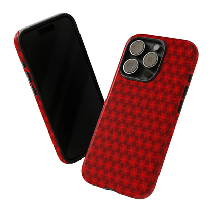 Red V Star Pattern - Tough Cases