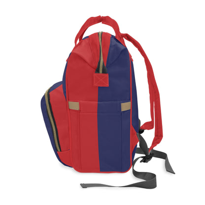 Tampa Bay - Red White and Blue City series - Multifunctional Diaper Backpack