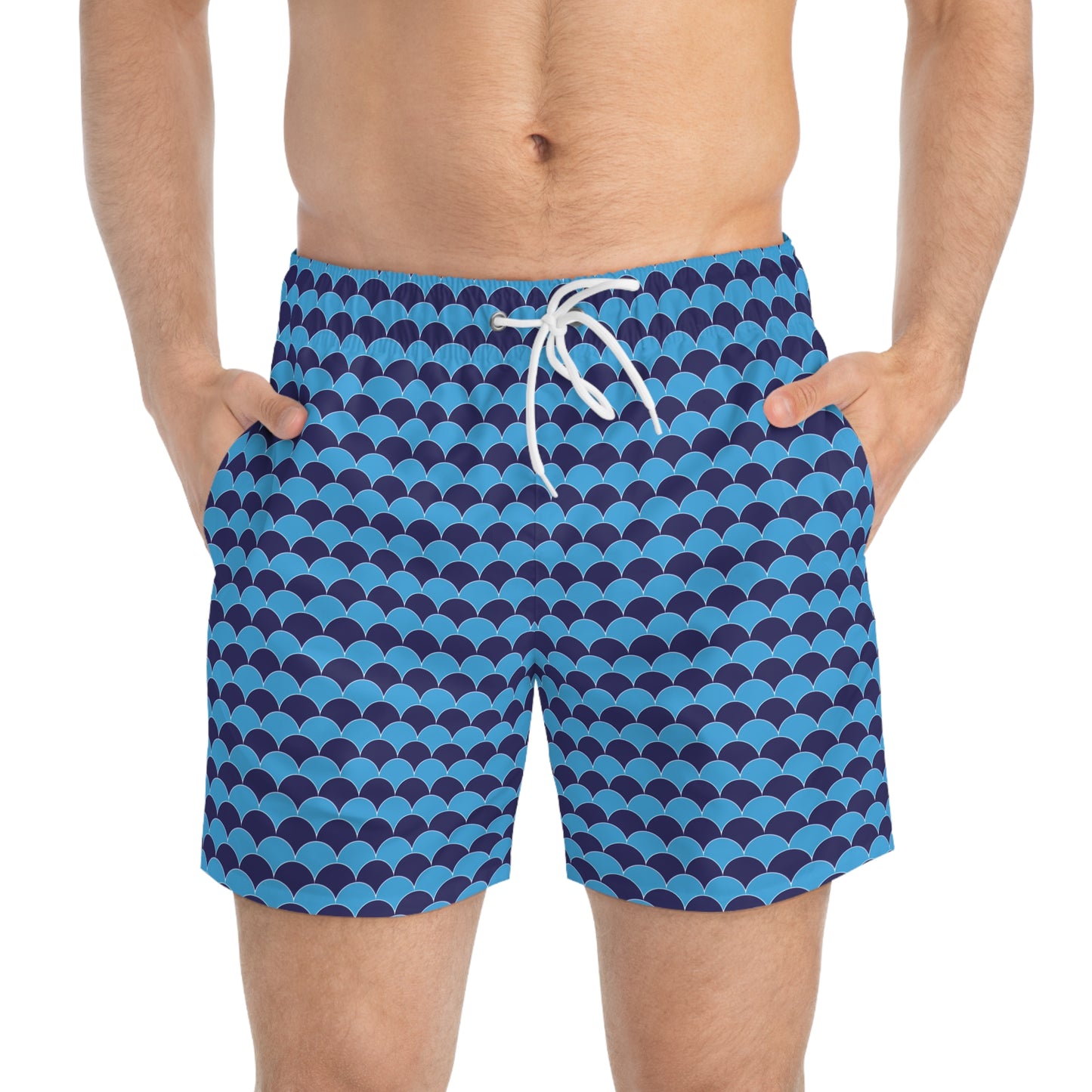 Blue Fans - Swim Trunks