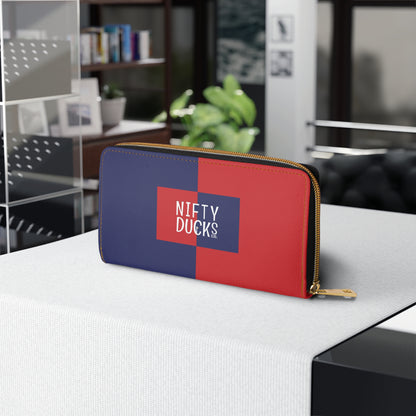 Seattle - Red White and Blue City series - Zipper Wallet