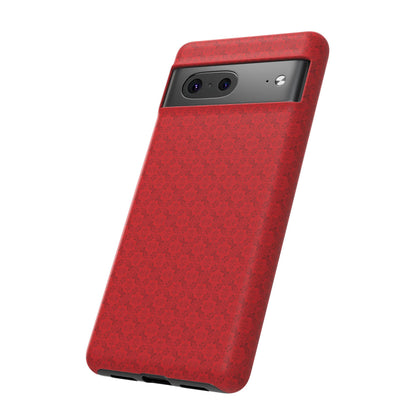 Vibrant Kaleidoscope - Red - Scarlet - Tough Cases