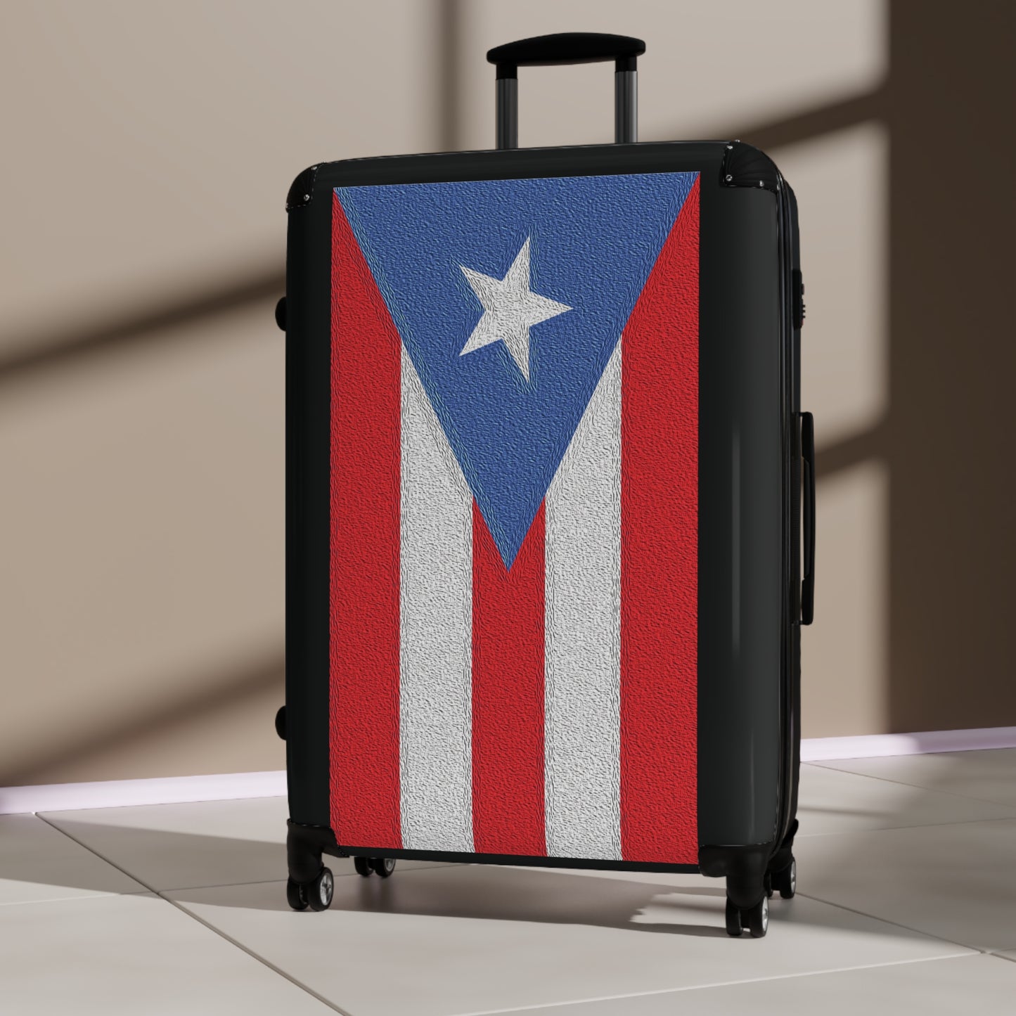 Celebrate Puerto Rico - Black - Suitcases