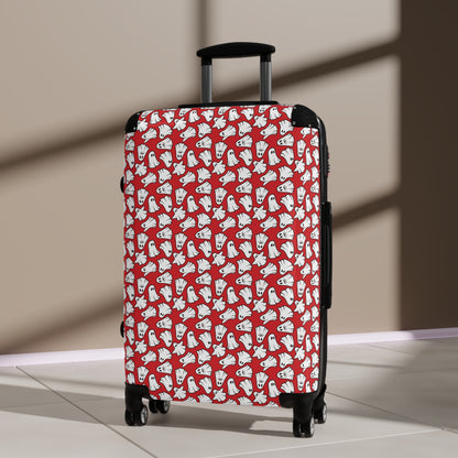 Boo - Ghosts - Halloween - Scarlet de0000 - Suitcase