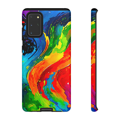 Color Splash - Black 000000 - Tough Cases