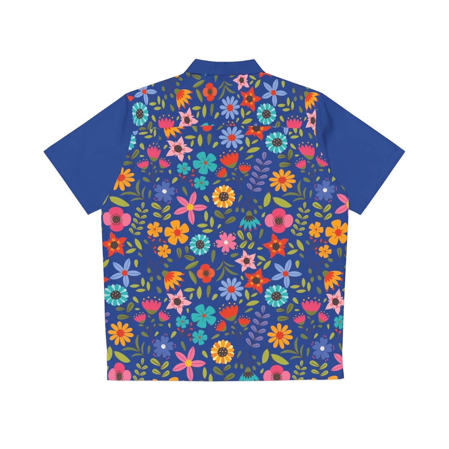 Playful Spring Flowers - Men's Hawaiian Shirt