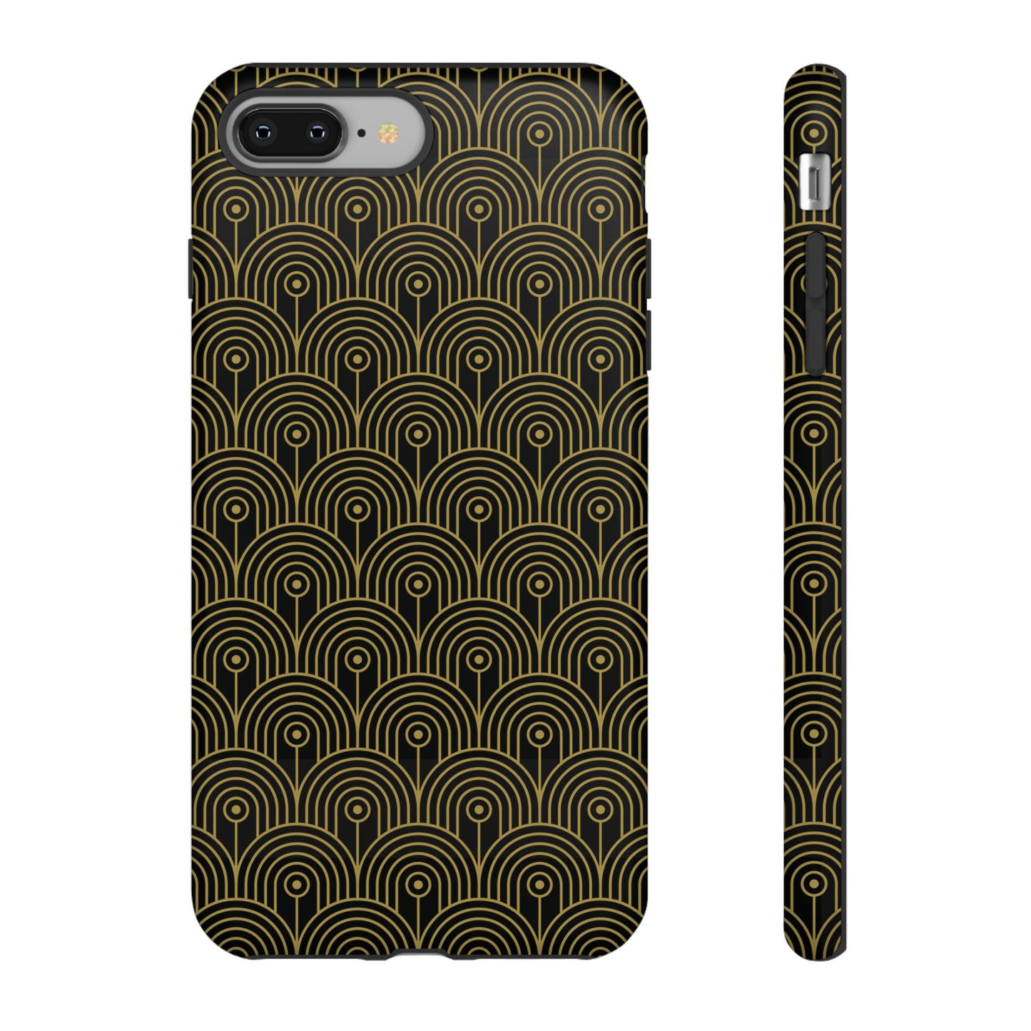 Art Deco 10 - Black 000000 - Tough Cases