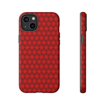 Red V Star Pattern - Tough Cases