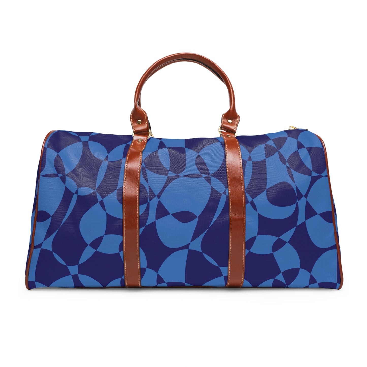 Sapphire Swirl - Azure - Waterproof Travel Bag