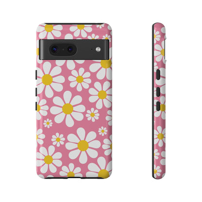 Daisies - Baby Doll Pink F88CAE- Tough Cases