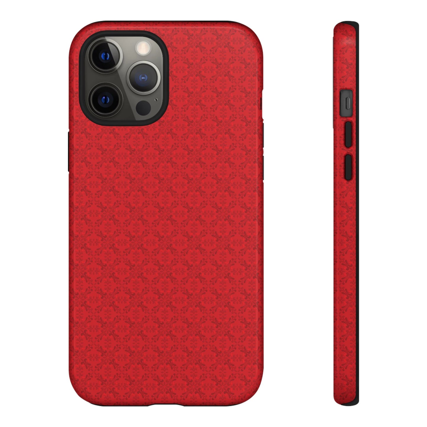 Vibrant Kaleidoscope - Red - Scarlet - Tough Cases