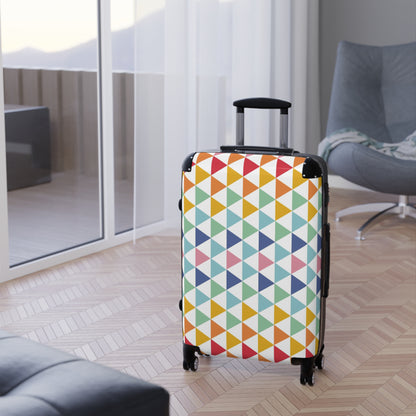 Colorful Triangles - Suitcase