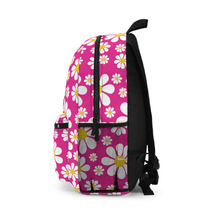 Ducks in Daisies - Mean Girls Lipstick ff00a8 - Backpack