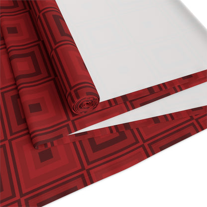 Blood Red - Mordant Red 19 Squares - Table Runner