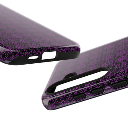 Vibrant Kaleidoscope - Purple - Black - Tough Cases