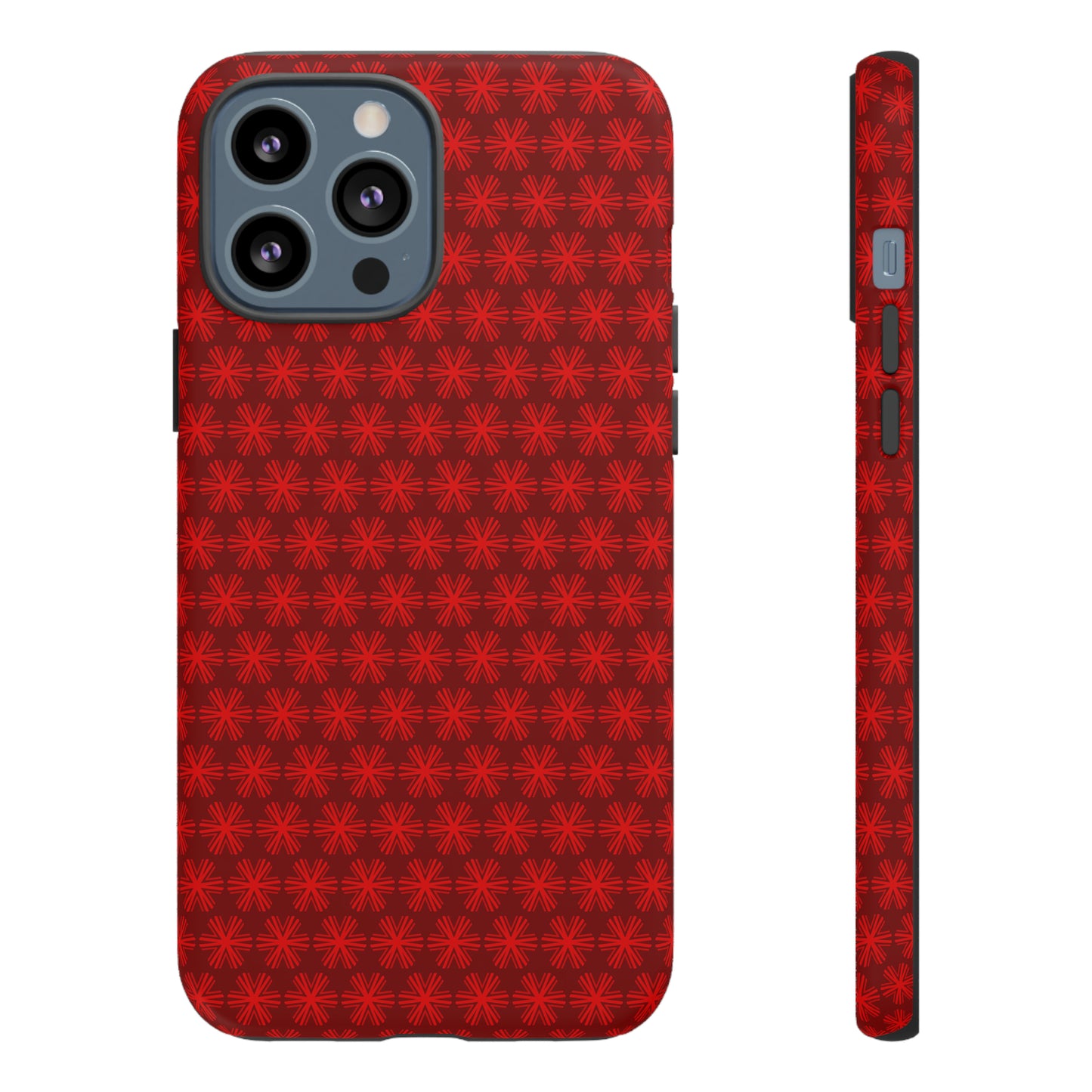 Red V Star Pattern - Tough Cases