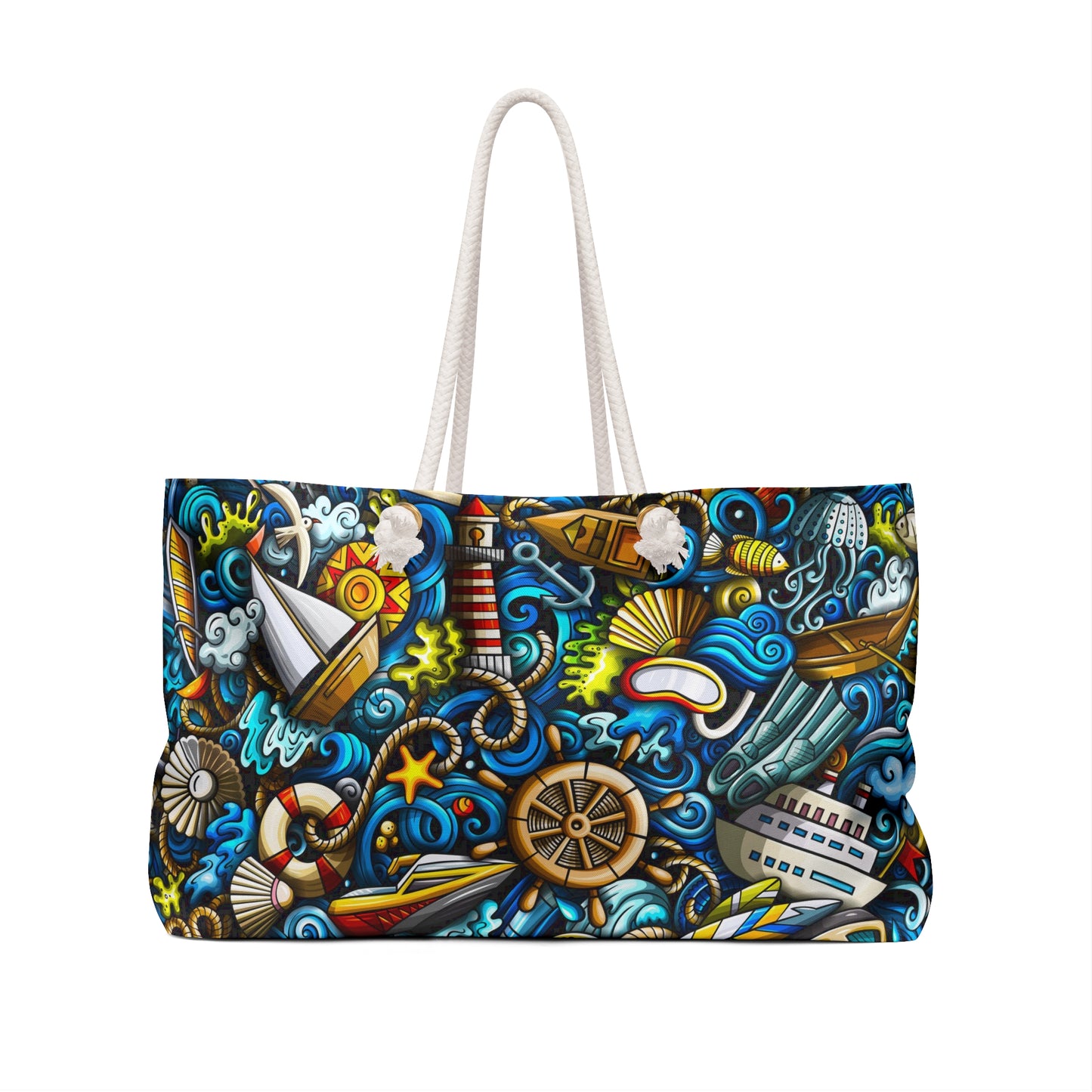 Nautical Doodles - Weekender Bag