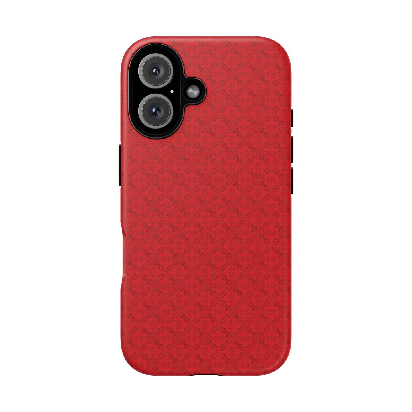 Vibrant Kaleidoscope - Red - Scarlet - Tough Cases