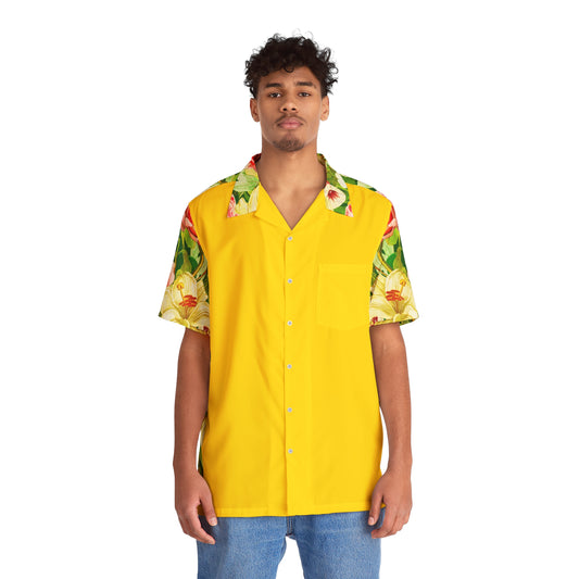 Summer flowers - Men's Hawaiian Shirt (AOP)