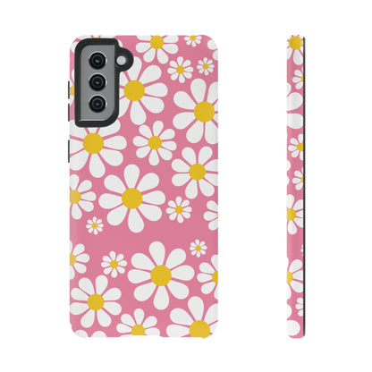 Daisies - Baby Doll Pink F88CAE- Tough Cases