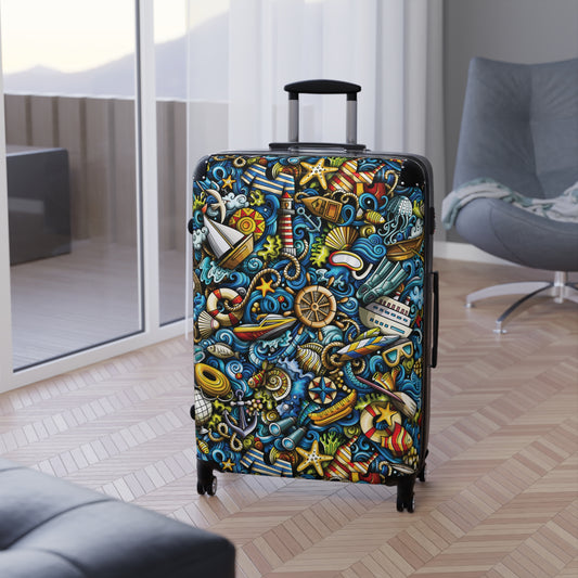 Nautical Doodles - Suitcase