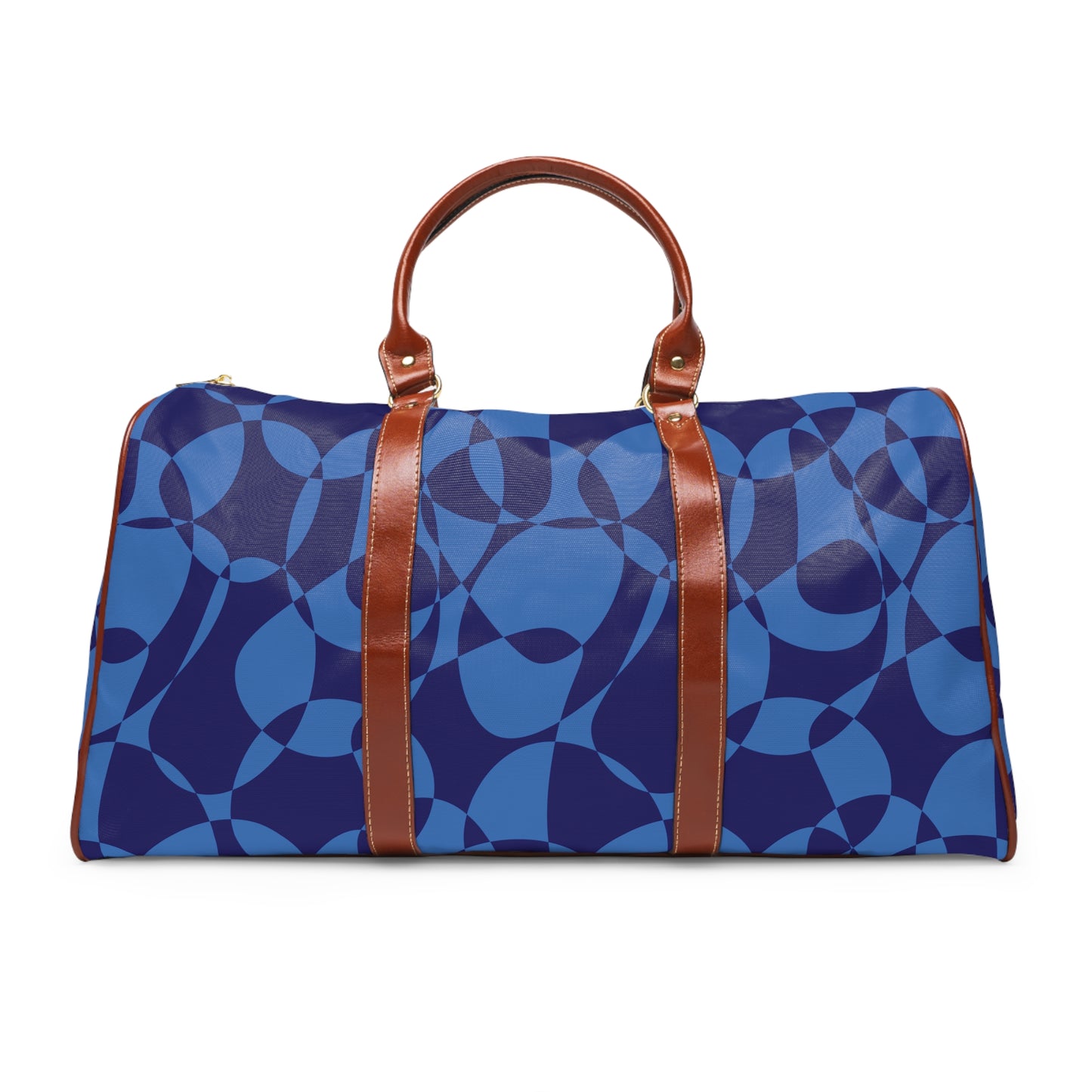 Sapphire Swirl - Azure - Waterproof Travel Bag